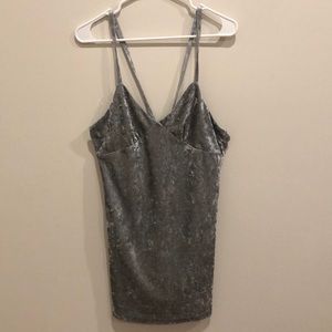 Grey Mini Dress